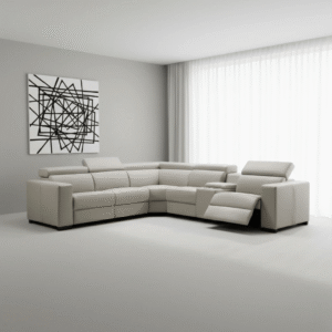 Tripod Leather Modular Lounge